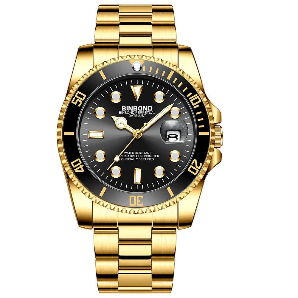 Luxury Quartz Watches for Men Top Quality Luminous Waterproof Auto Date Men'S Watch Business Sport Fashion Casual Reloj