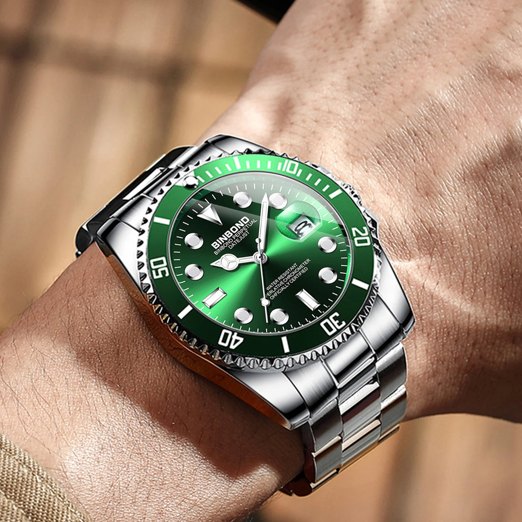 Luxury Quartz Watches for Men Top Quality Luminous Waterproof Auto Date Men'S Watch Business Sport Fashion Casual Reloj