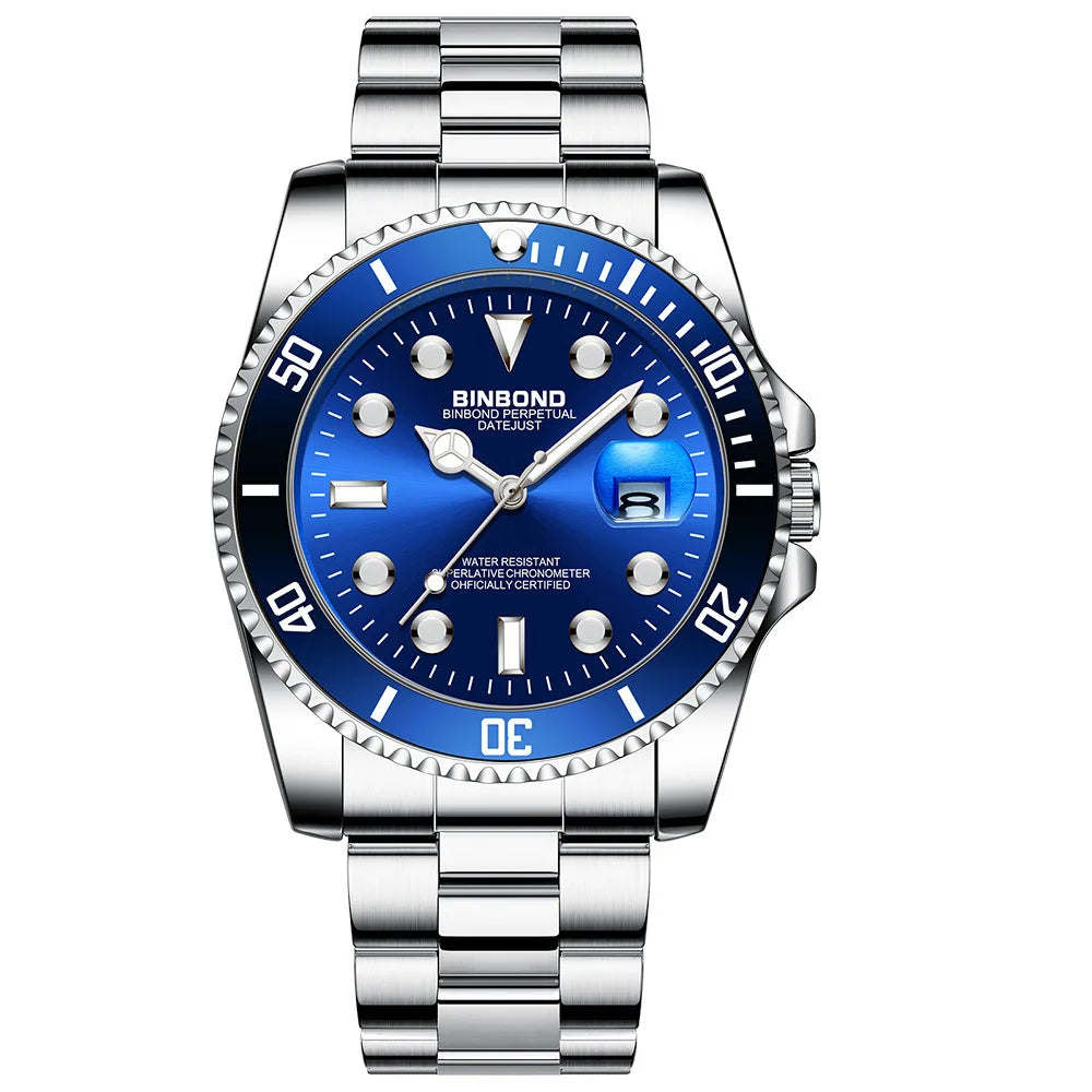Luxury Quartz Watches for Men Top Quality Luminous Waterproof Auto Date Men'S Watch Business Sport Fashion Casual Reloj