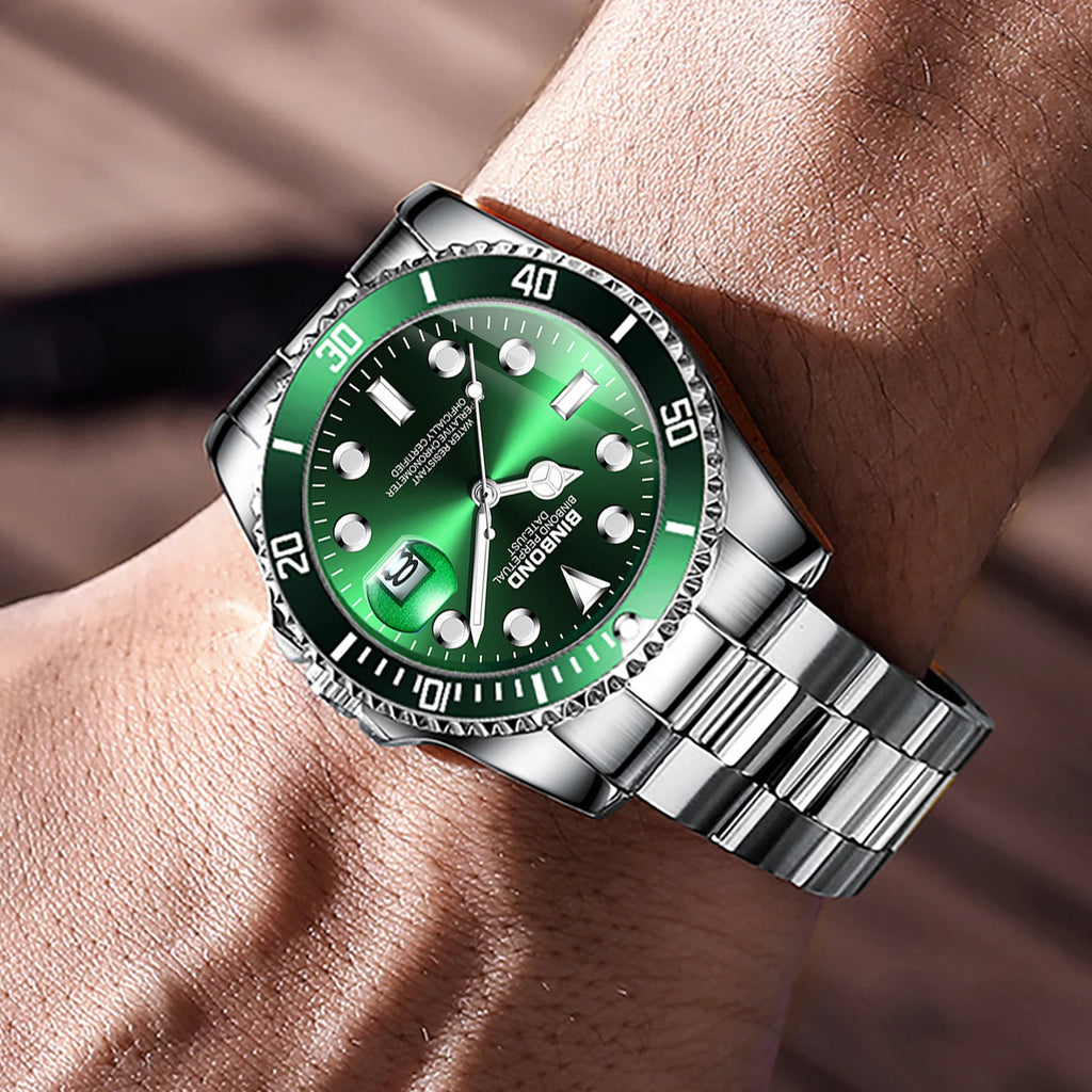 Luxury Quartz Watches for Men Top Quality Luminous Waterproof Auto Date Men'S Watch Business Sport Fashion Casual Reloj