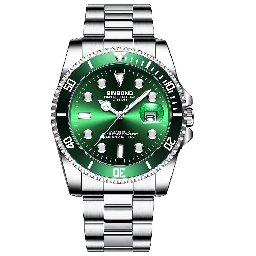 Luxury Quartz Watches for Men Top Quality Luminous Waterproof Auto Date Men'S Watch Business Sport Fashion Casual Reloj