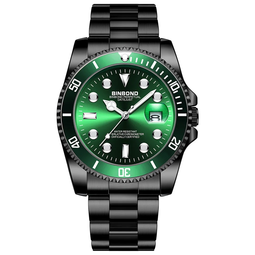 Luxury Quartz Watches for Men Top Quality Luminous Waterproof Auto Date Men'S Watch Business Sport Fashion Casual Reloj